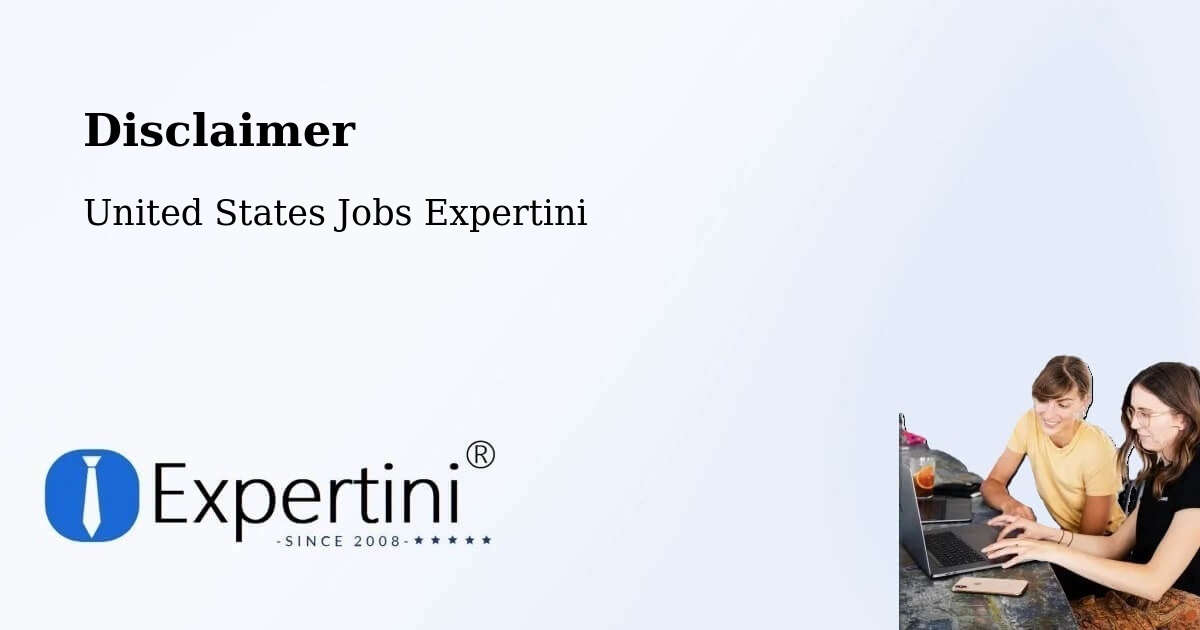 Disclaimer – Kingman - United States Jobs Expertini