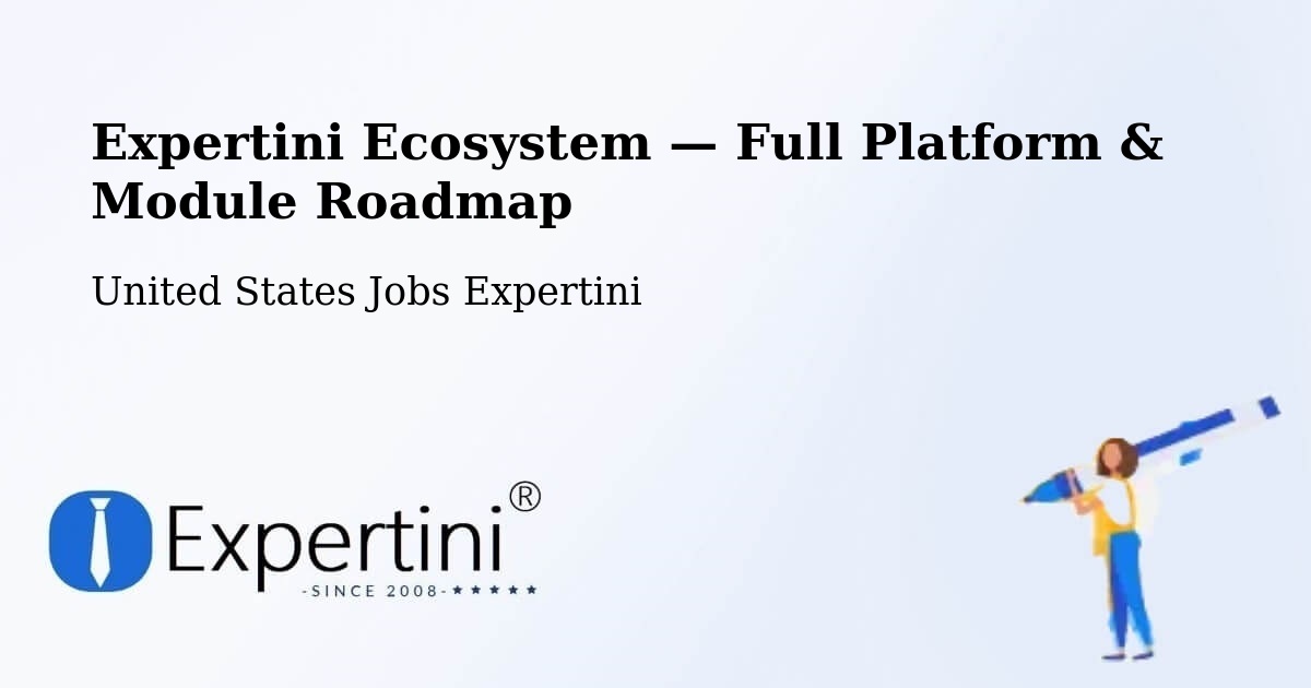 Expertini Ecosystem — Full Platform & Module Roadmap – Kingman